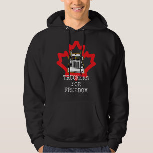 Truckers For Freedom 2022 I Identify As Canadian T Hoodie