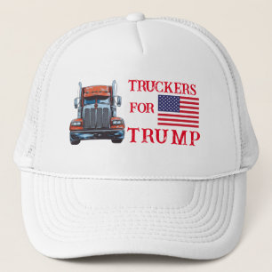 Truckers for Trump 2024  Trucker Hat