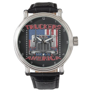 Truckers Move America: Stars and Stripes Watch