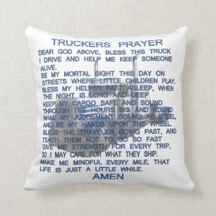 Truckers Prayer Cushion