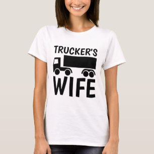 TRUCKER'S WIFE T-shirts & tank tops