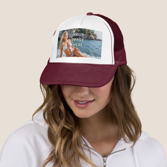TRUCKIN’! 🧢 Trucker Hat – Add Image or Text (In Situ)
