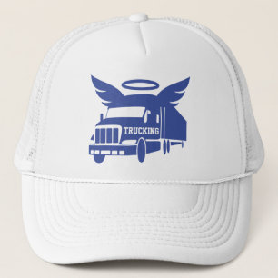TRUCKING ANGEL unisex trucker hat 