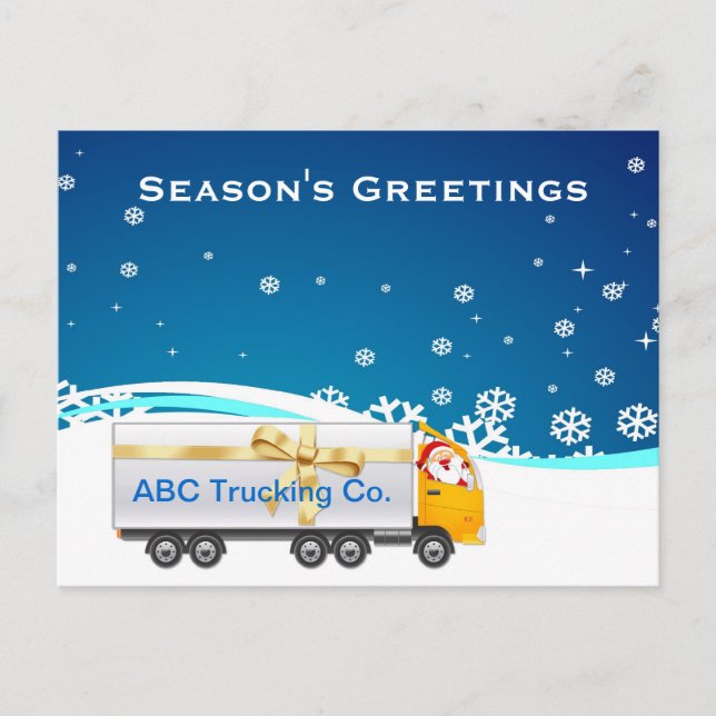 Trucking Business Holiday (Front)