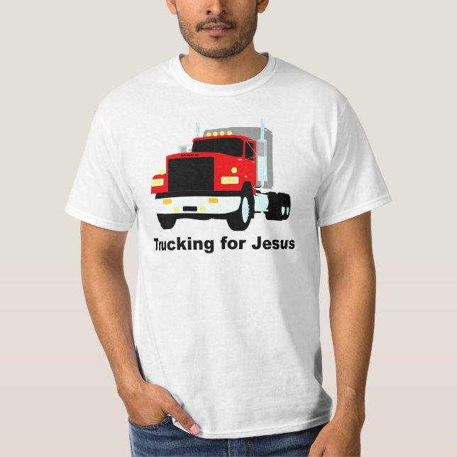 Trucking for Jesus T-Shirt (Front)