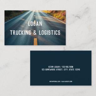 Trucking Logistics Business Card