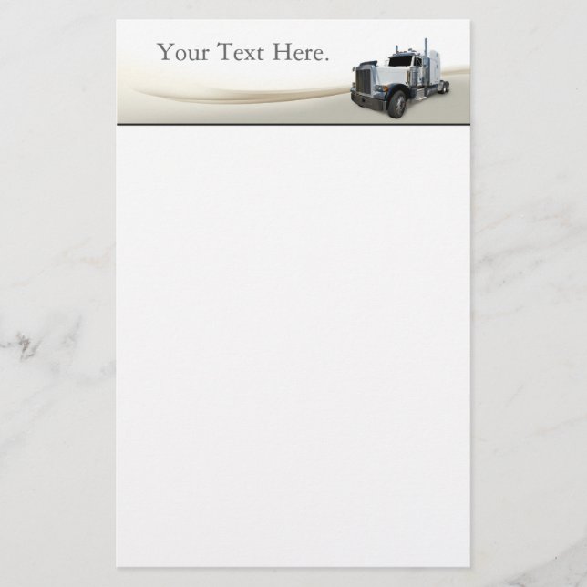 Trucking Stationery (Front)
