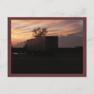 Trucking USA  Postcard