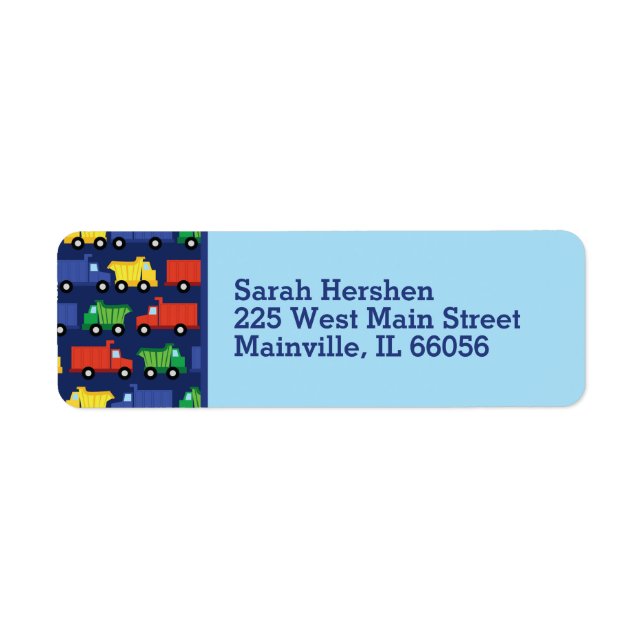 Trucks Baby Shower (Front)