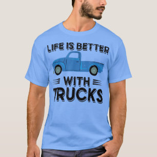 Trucks Vintage Wagon Pickup 4x4 Pick Up Truck Driv T-Shirt