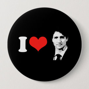 Trudeau 10 Cm Round Badge