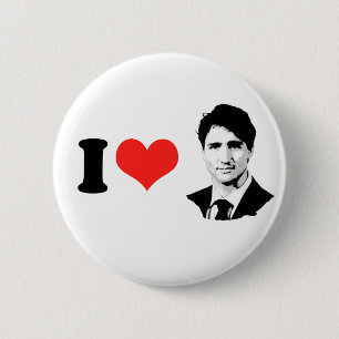 Trudeau 6 Cm Round Badge