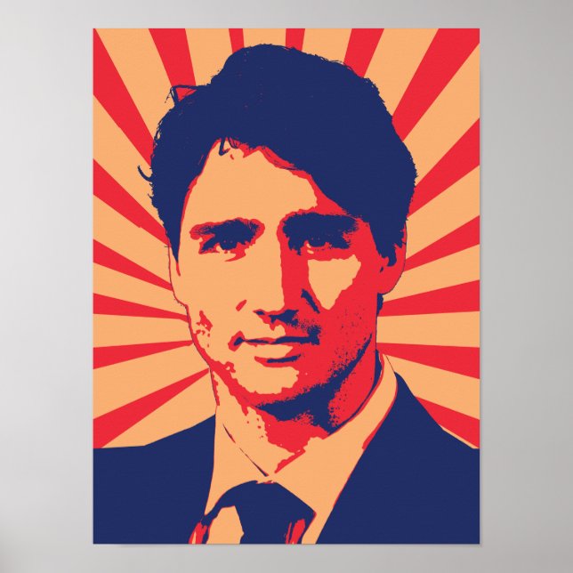 Trudeau Propaganda Poster (Front)