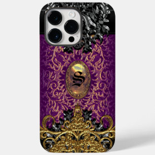 Trudie Lola II Baroque Monogram Classic Case-Mate iPhone 14 Pro Max Case