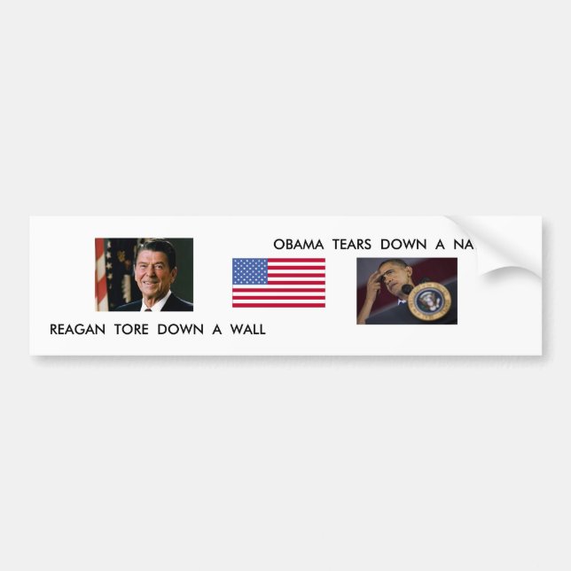 TRUE AMERICAN BUMPER STICKER (Front)