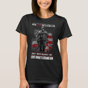 True American Soldier Veteran Day Men Women Childr T-Shirt