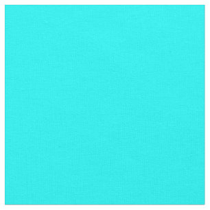 True Aqua Colored Fabric #00FFFF