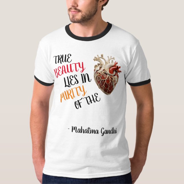 True Beauty Ringer T-Shirt (Front)