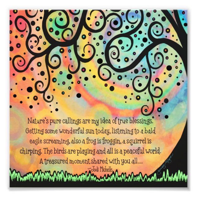 ‘True Blessings’ Inspirivity Photo Print (Front)