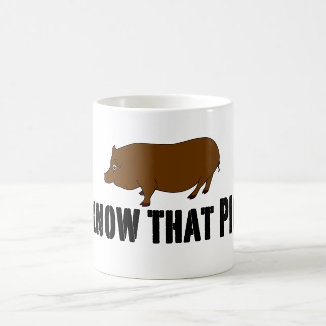True Blood ~ I know that Pig Coffee Mug (Center)