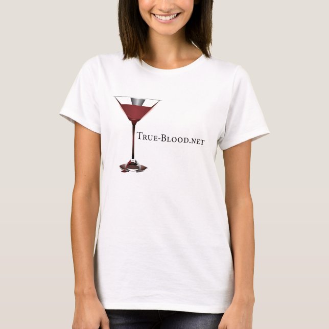 True-Blood.net Martini Glass Women's T-Shirt (Front)