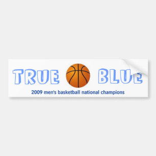 True Blue Bumper Sticker