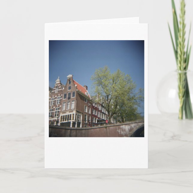 True Blue Canal View Card (Front)
