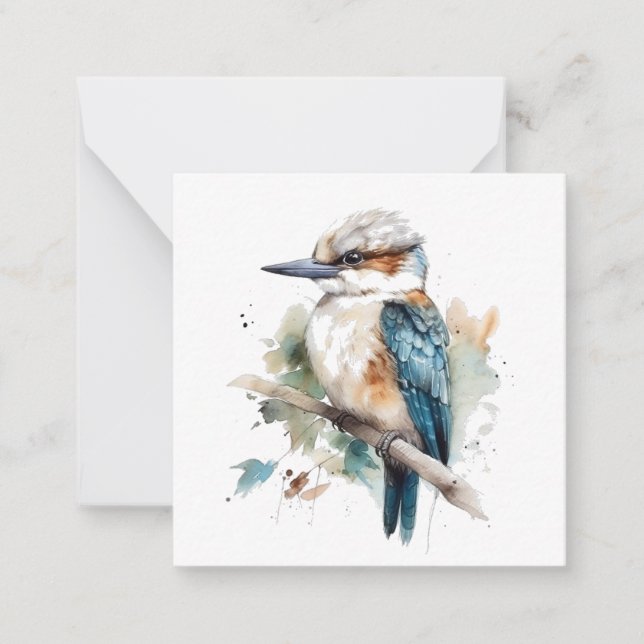 True Blue Kookaburra Card (Front)
