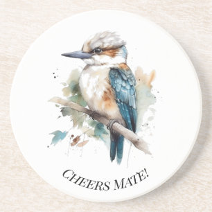 True Blue Kookaburra, custom Coaster