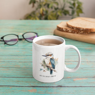 True Blue Kookaburra, custom Coffee Mug