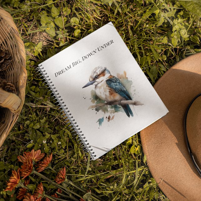 True Blue Kookaburra, custom Notebook (Creator Uploaded)