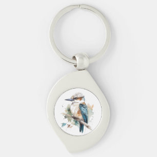 True Blue Kookaburra Key Ring