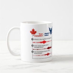 True Canadian or Maple Faker Coffee Mug