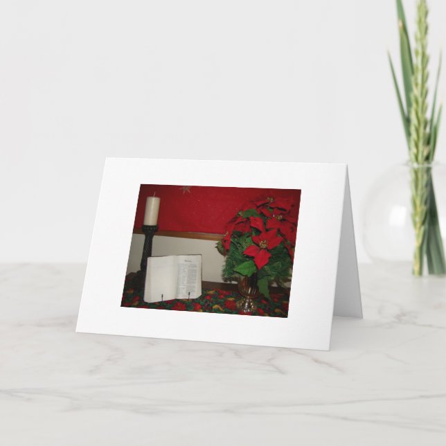 True Christmas Meaning Holiday Card (Front)