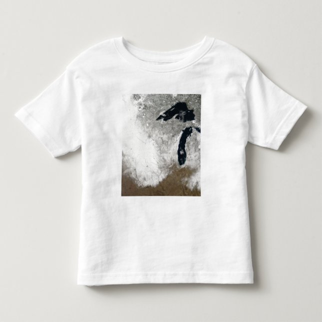 True-colour image of snow toddler T-Shirt (Front)