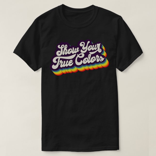 True Colours T-Shirt (Design Front)
