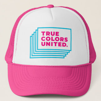True Colours United Trucker Hat (Magenta)