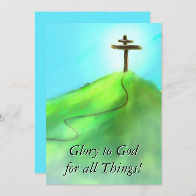 True Consolation Stationary Card  (Front/Back)