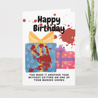 True Crime Birthday not Ending up on a Murder Show Card