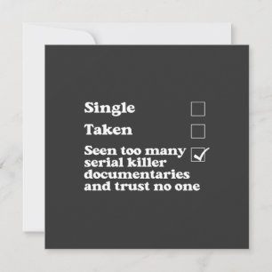 True Crime  Card