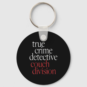 True Crime Detective Couch Di Key Ring
