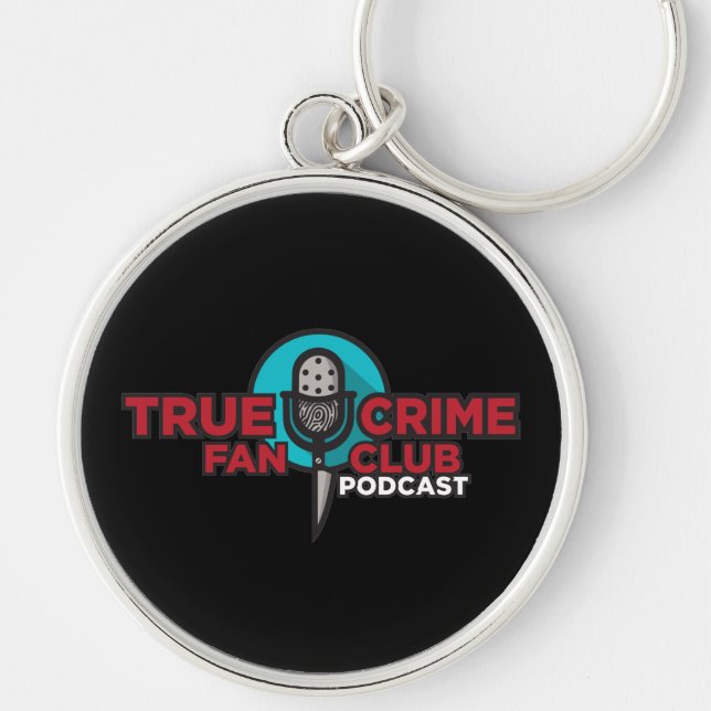 True Crime Fan Club Key Chain - Black (Front)