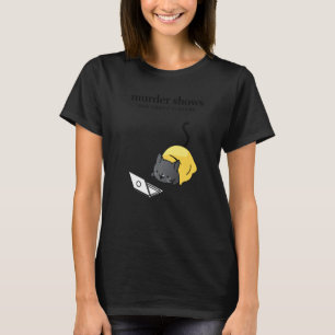 True Crime Fan Murder Shows Comfy Clothes Tuxedo T-Shirt