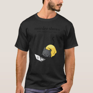 True Crime Fan Murder Shows Comfy Clothes Tuxedo T-Shirt