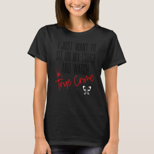 True Crime Introvert Serial Killer Fan Butterfly S T-Shirt