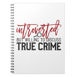 true crime notebook
