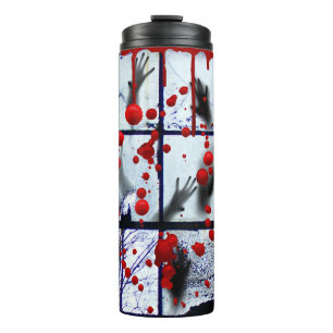 True Crime Podcast Watching Junkie Thermal Tumbler