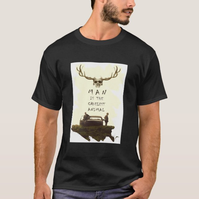 True Detective  Man is the cruellest animal Essent T-Shirt (Front)