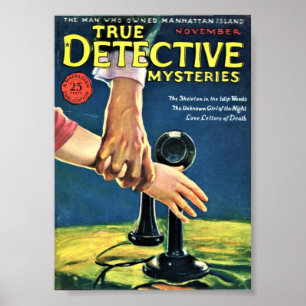 True Detective Mysteries Cover Poster