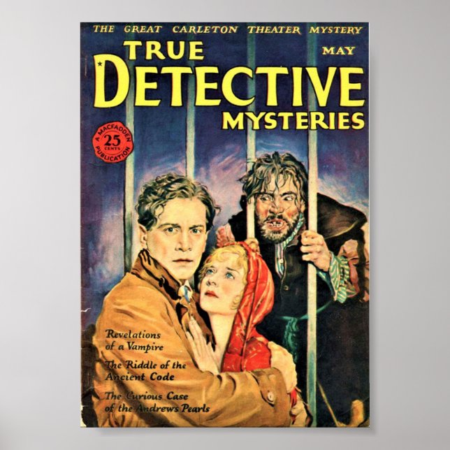 True Detective Mysteries - May Poster (Front)